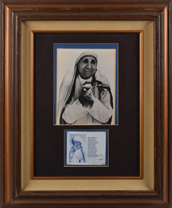 Lot #343  Mother Teresa