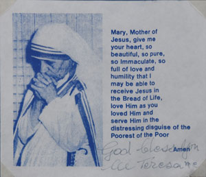 Lot #343  Mother Teresa - Image 2