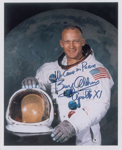 Lot #412 Buzz Aldrin