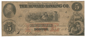 Lot #280  Howard Banking Company