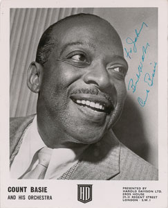 Lot #590 Count Basie