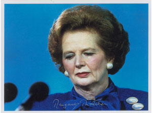 Lot #352 Margaret Thatcher - Image 1