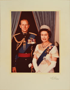 Lot #76  Queen Elizabeth II and Prince Philip - Image 7