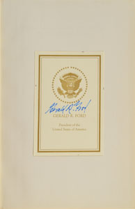 Lot #211 Gerald Ford - Image 1