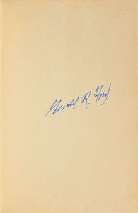Lot #212 Gerald Ford - Image 1