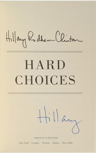 Lot #201 Bill and Hillary Clinton - Image 3