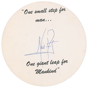 Lot #404 Neil Armstrong - Image 1