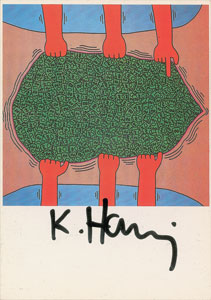 Lot #441 Keith Haring