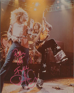 Lot #693  Led Zeppelin: Robert Plant