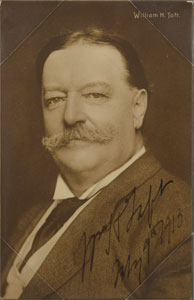 Lot #155 William H. Taft - Image 2