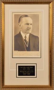 Lot #162 Calvin Coolidge - Image 1