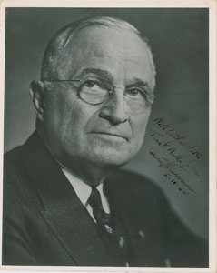 Lot #171 Harry S. Truman - Image 1