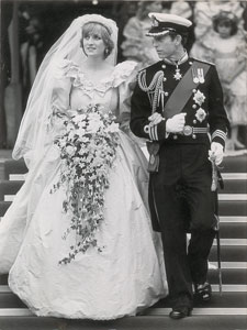 Lot #84  Princess Diana and Prince Charles