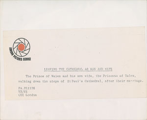 Lot #84  Princess Diana and Prince Charles - Image 7