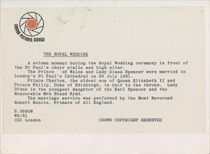 Lot #84  Princess Diana and Prince Charles - Image 8