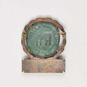 Lot #3124  Rome 1960 Summer Olympics Assistant Badge - Image 2