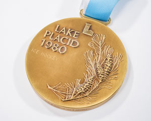 Lot #3100  Lake Placid Winter Olympics 1980 Bronze Winner's Medal - Image 2