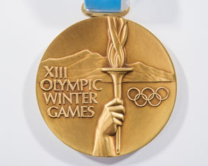 Lot #3100  Lake Placid Winter Olympics 1980 Bronze Winner's Medal - Image 4