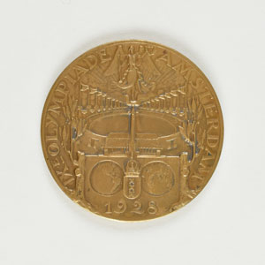 Lot #3038  Amsterdam 1928 Summer Olympics Bronze Participation Medal - Image 2
