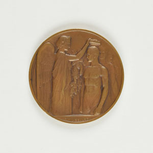 Lot #3030  Paris 1924 Summer Olympics Bronze Participation Medal