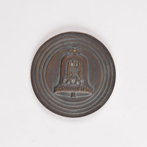 Lot #3054  Berlin 1936 Summer Olympics Bronze Participation Medal - Image 2