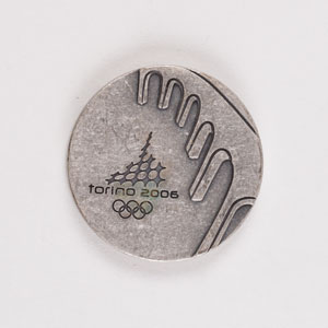 Lot #3131  Torino 2006 Winter Olympics Pair of Participation Medals - Image 8