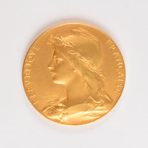Lot #3031  Paris 1924 Summer Olympics Gilt Official Commemorative Medal