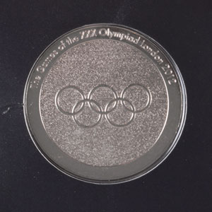 Lot #3138  London 2012 Summer Olympics Cupronickel Participation Medal - Image 4