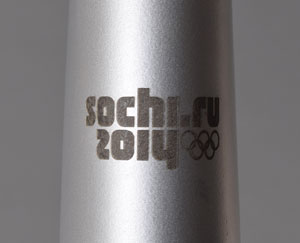 Lot #3140  Sochi 2014 Winter Olympics Torch - Image 2