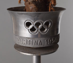 Lot #3068  Cortina 1956 Winter Olympics Torch - Image 3