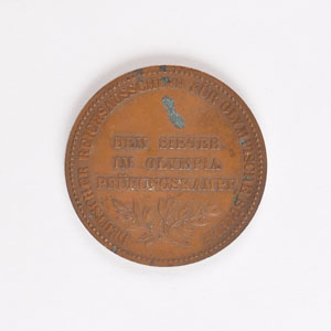 Lot #3022  Berlin 1916 Summer Olympic Trials Winner’s Medal - Image 2