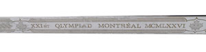 Lot #3094  Montreal 1976 Summer Olympics Sword - Image 4