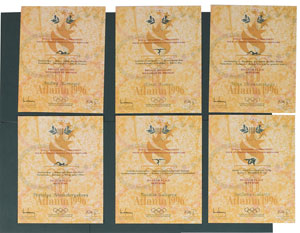 Lot #3145  Olympic Diploma Collection