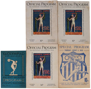 Lot #3146  Olympic Program Collection - Image 3