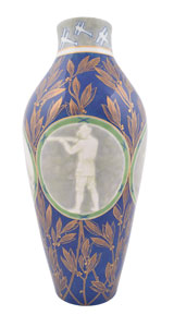 Lot #3033  Paris 1924 Summer Olympics Sevres Vase - Image 2