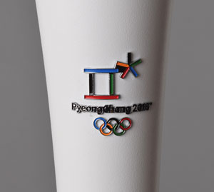 Lot #3144  PyeongChang 2018 Winter Olympics Torch - Image 2