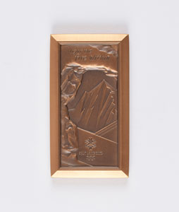 Lot #3127  Salt Lake City 2002 Winter Olympics Bronze Participation Medal - Image 2