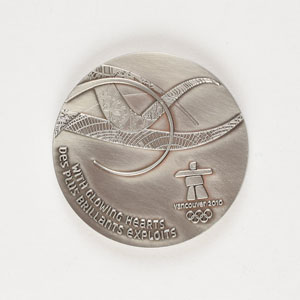 Lot #3136  Vancouver 2010 Winter Olympics Pewter