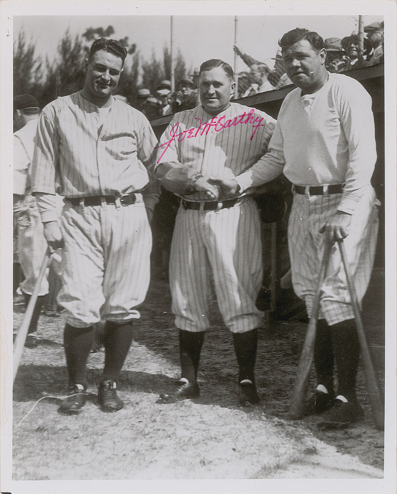 Lou Gehrig  RR Auction