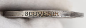 Lot #887  Los Angeles 1932 Summer Olympics ‘Souvenir’ Silver Medal - Image 3