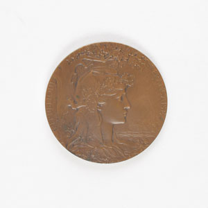 Lot #3014  Paris 1900 Exposition Universelle Bronze Award Medal - Image 2