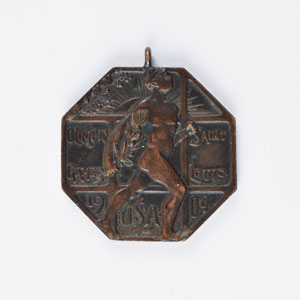 Lot #883  St. Louis 1904 Summer Olympics Official's Participation Medal - Image 1