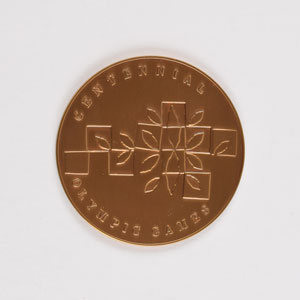 Lot #914  Atlanta 1996 Summer Olympics Bronze Participation Medal - Image 2