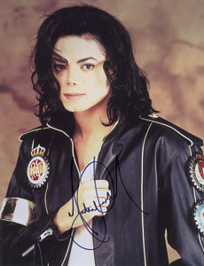 Lot #573 Michael Jackson