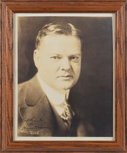 Lot #199 Herbert Hoover - Image 1