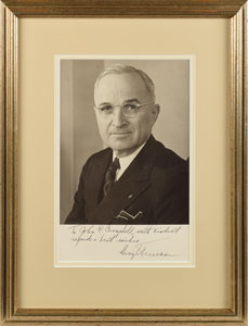 Lot #120 Harry S. Truman - Image 1