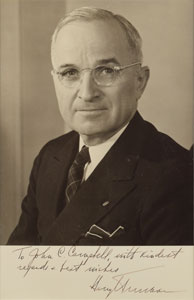 Lot #120 Harry S. Truman - Image 2