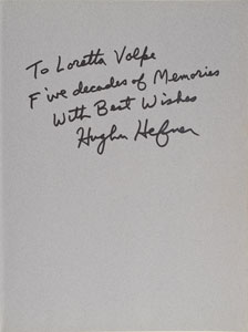 Lot #760 Hugh Hefner