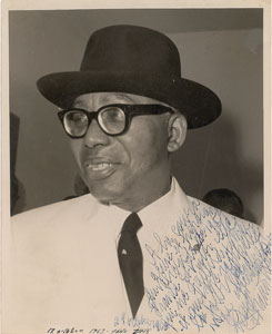 Lot #275 Francois “Papa Doc” Duvalier