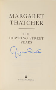 Lot #339 Margaret Thatcher